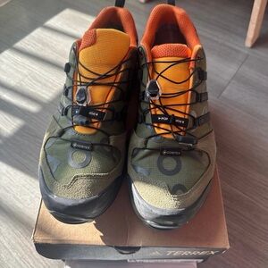 Men's Green Pop Terrex Swift R2 Gore-Tex X Trading Company 'Wild Pine' Size 10